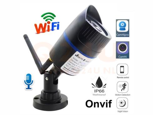 1080P WiFi IP Beveiligingscamera – Met Nachtzicht & Geluidsopname