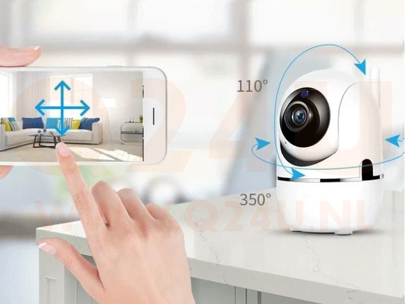 Pan tilt IP Camera – Slimme bewaking voor thuis en babykamer - YCC365 app