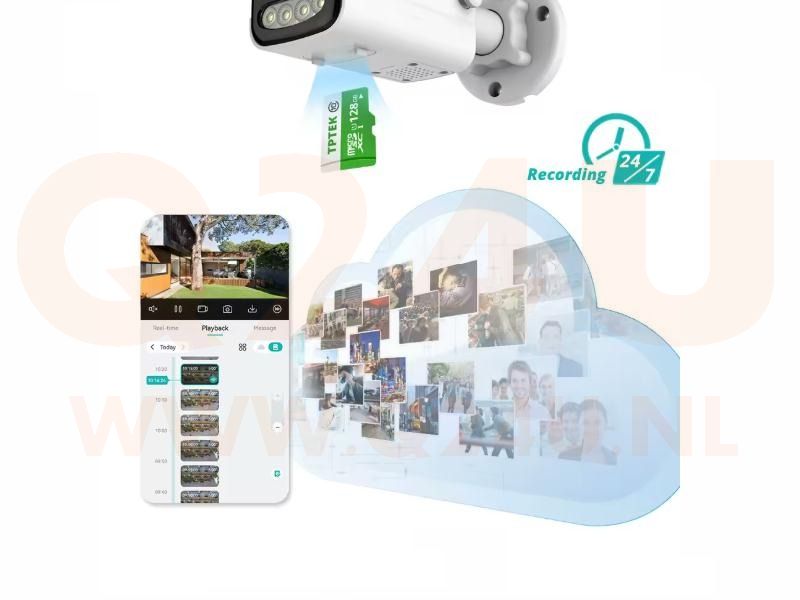TPTEK WO2015EXM 5MP Buiten IP Camera - WiFi